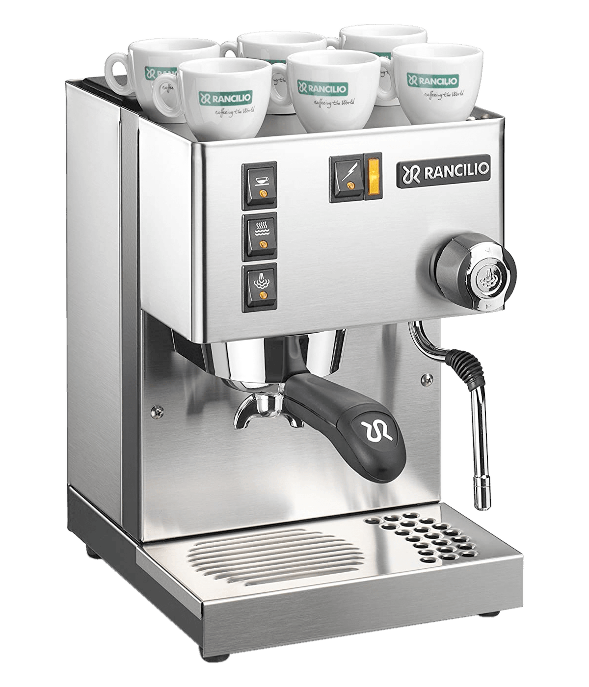 Rancilio Silvia Eco Inox Edelstahl matt Espressomaschine